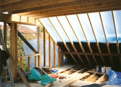 Loft and roof extension Horndean